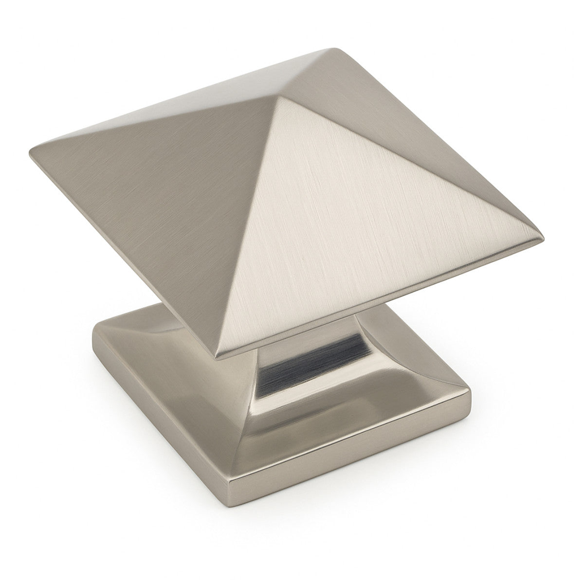 Cosmas 10555SN Satin Nickel Square Zinc Cabinet Knob