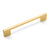 Cosmas 11244-128BG Brushed Gold Modern Contemporary Cabinet Pull