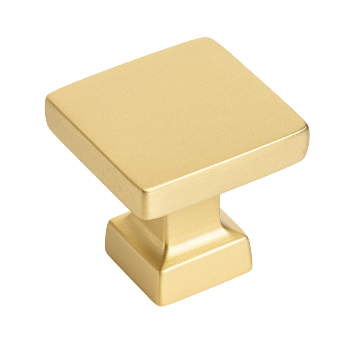 Cosmas 1480BB Brushed Brass Modern Contemporary Square Cabinet Knob