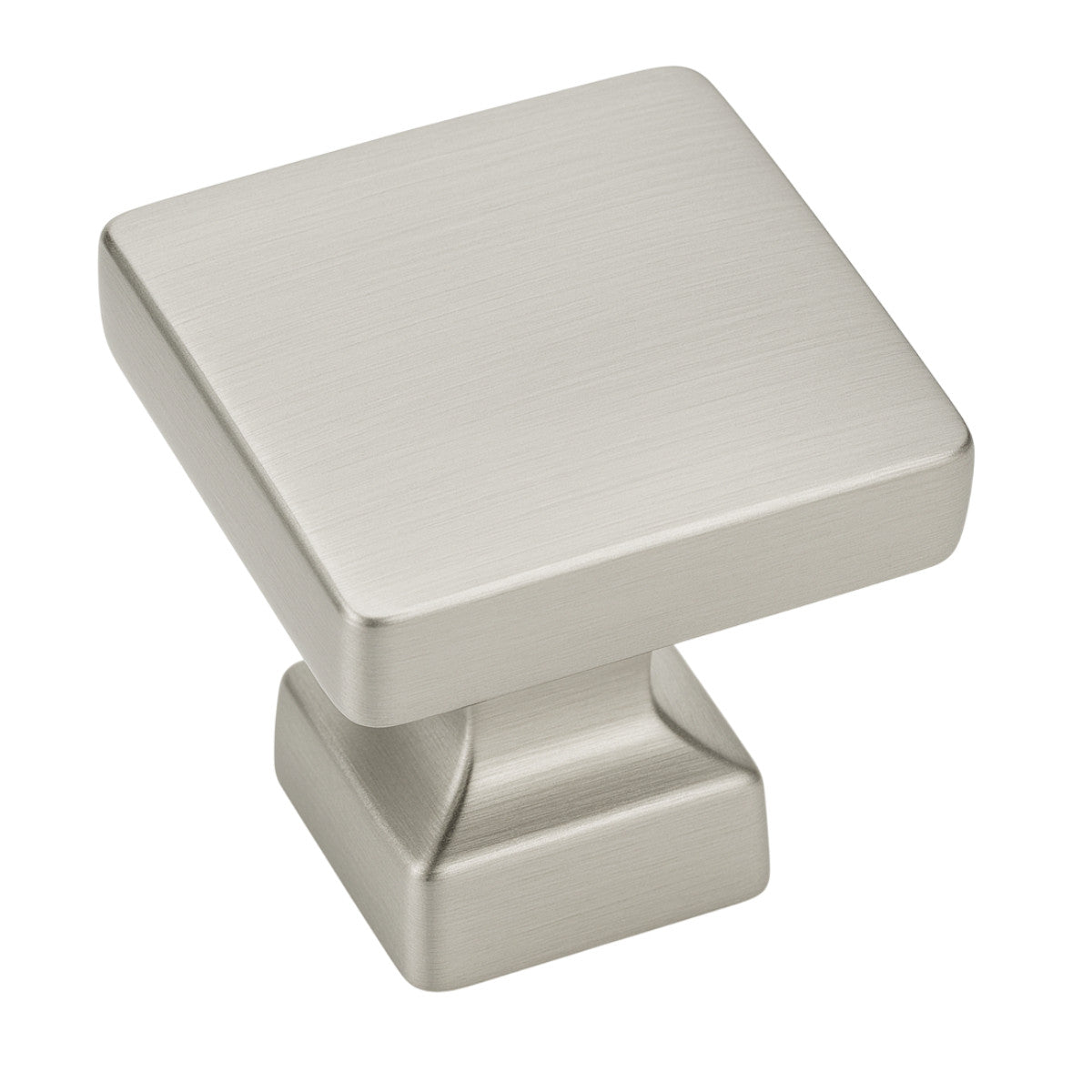 Cosmas 1480SN Satin Nickel Modern Contemporary Square Cabinet Knob
