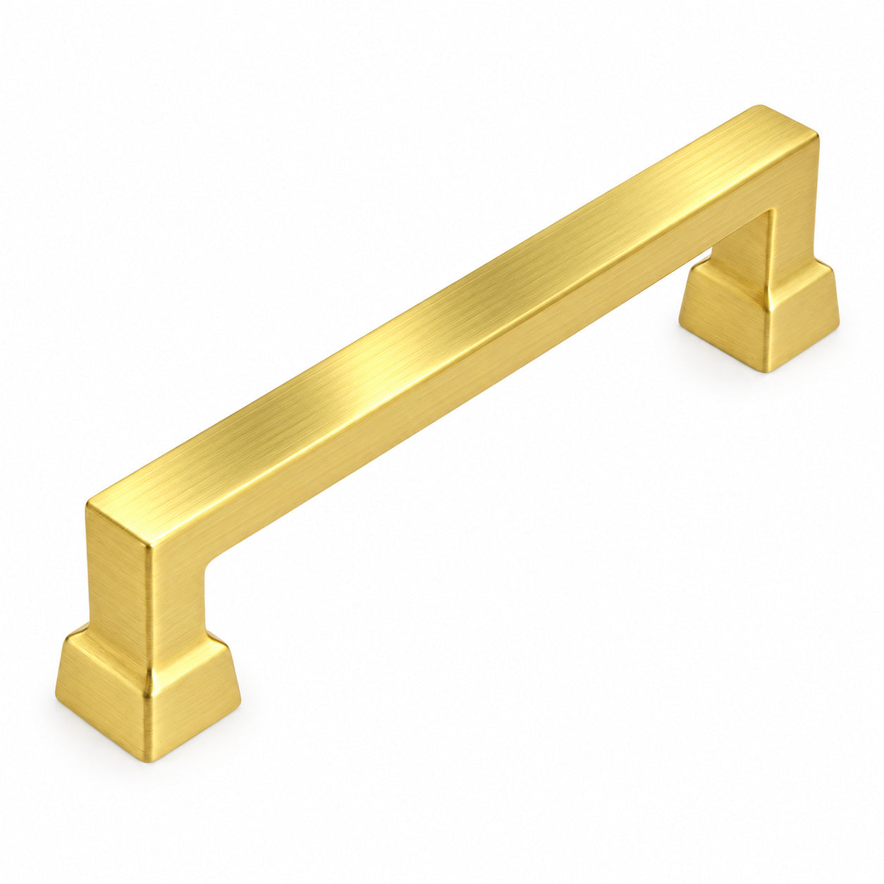 Cosmas 1481-96BB Brushed Brass Modern Contemporary Cabinet Pull