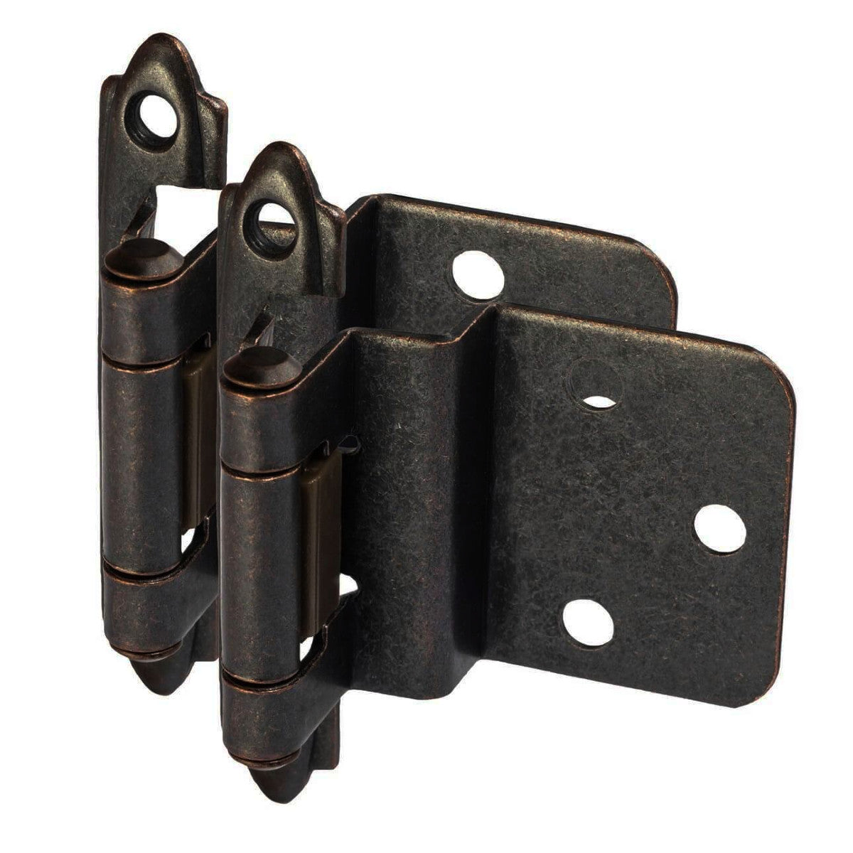 Cosmas 15628-ORB Oil Rubbed Bronze Hinge 3/8" Inset