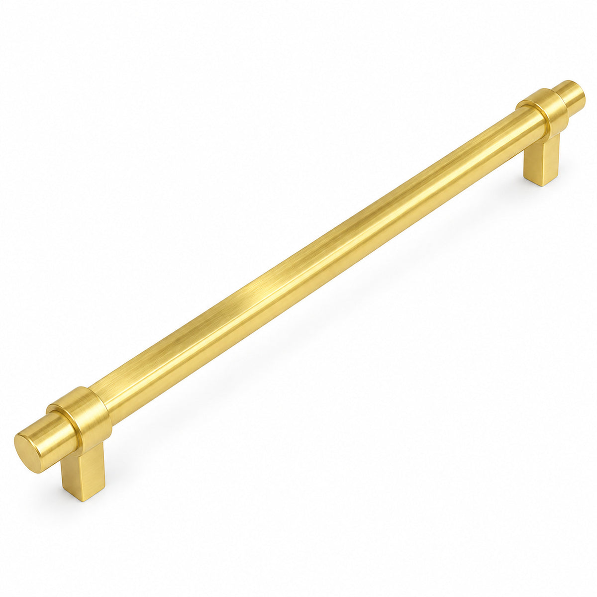 Cosmas 161-319BB Brushed Brass Euro Style Bar Pull