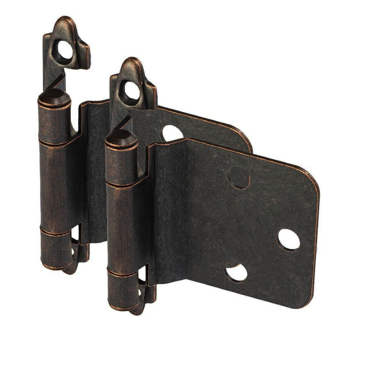 Cosmas 16890-ORB Oil Rubbed Bronze Hinge Variable Overlay with 30 Degree Reverse Bevel