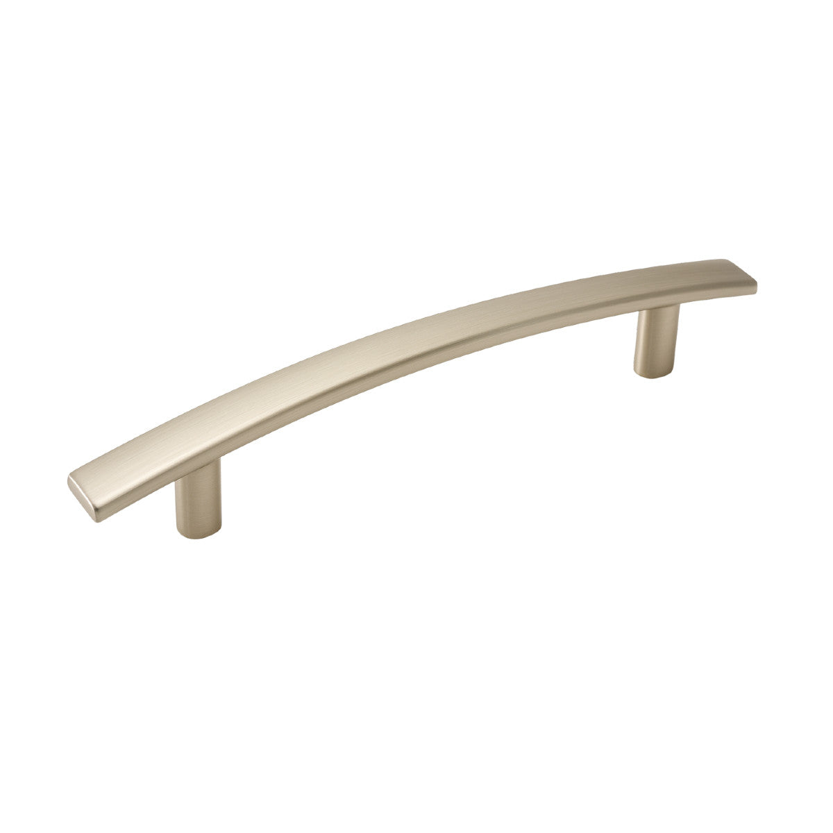 Cosmas 2363-128SN Satin Nickel Subtle Arch Cabinet Pull