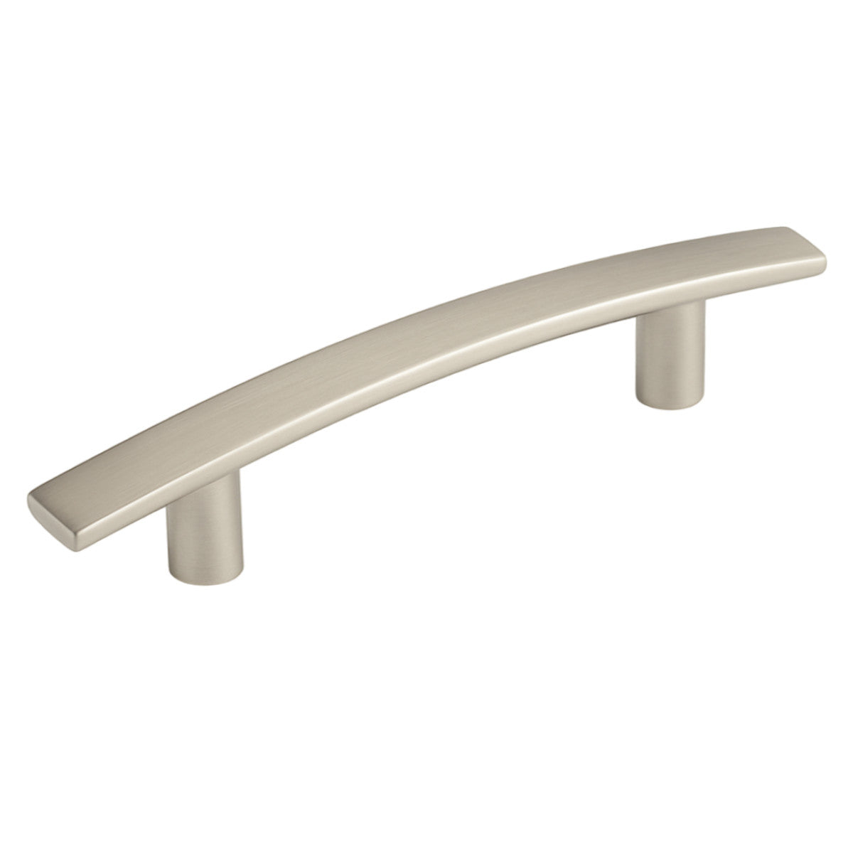 Cosmas 2363-4SN Satin Nickel Subtle Arch Cabinet Pull
