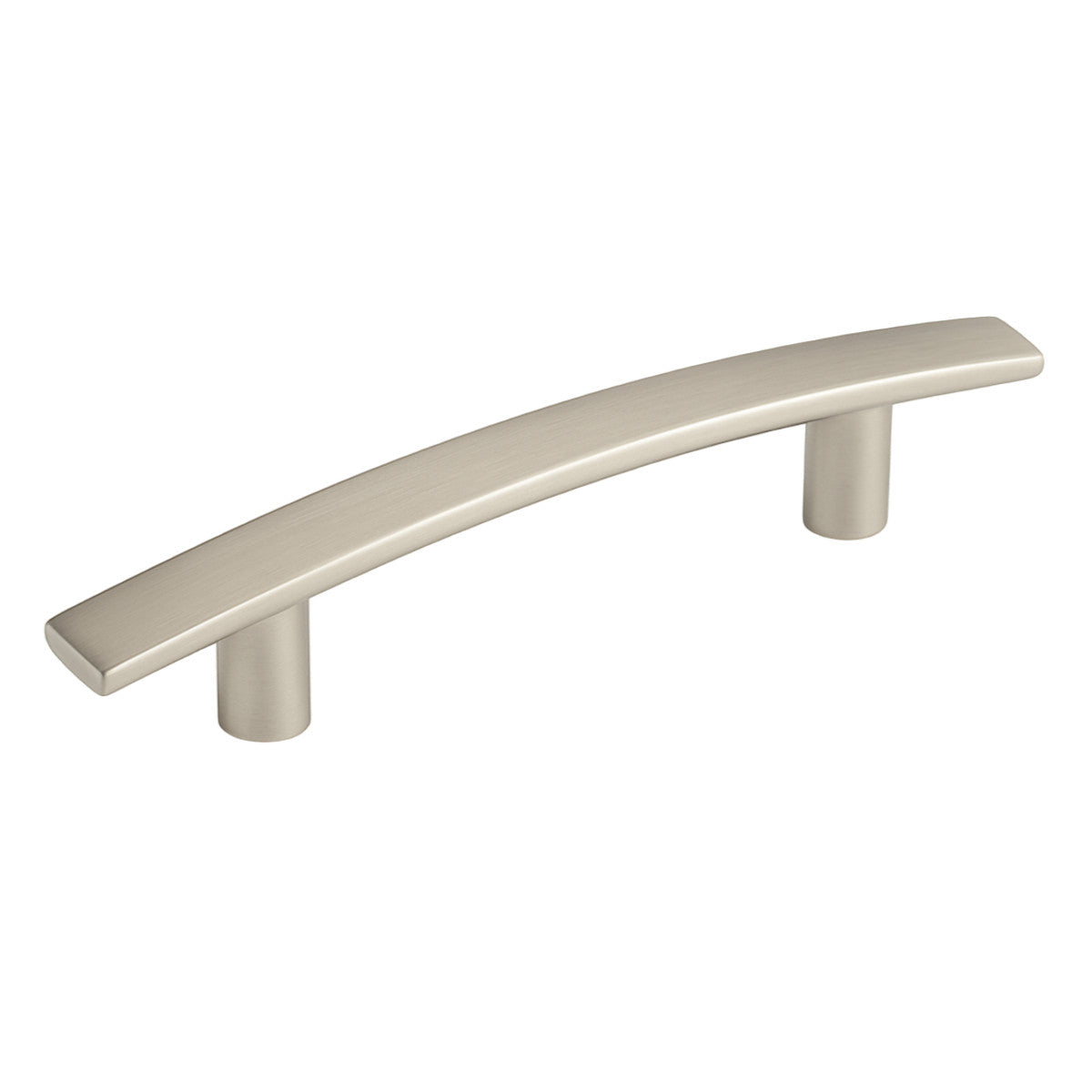 Cosmas 2363-96SN Satin Nickel Subtle Arch Cabinet Pull
