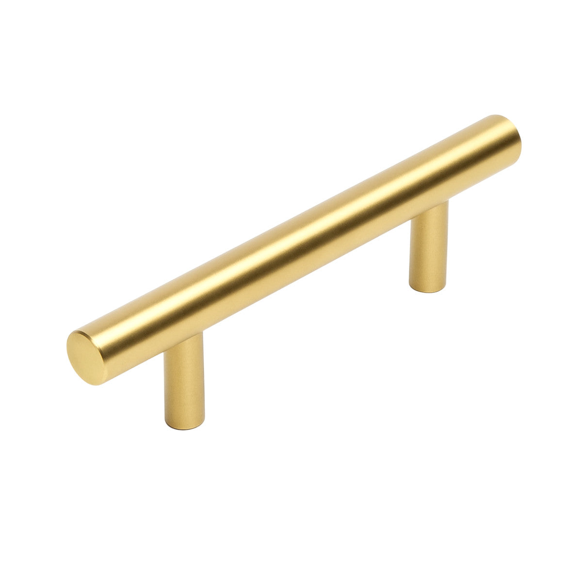 Cosmas 305-030BB Brushed Brass Euro Style Bar Pull
