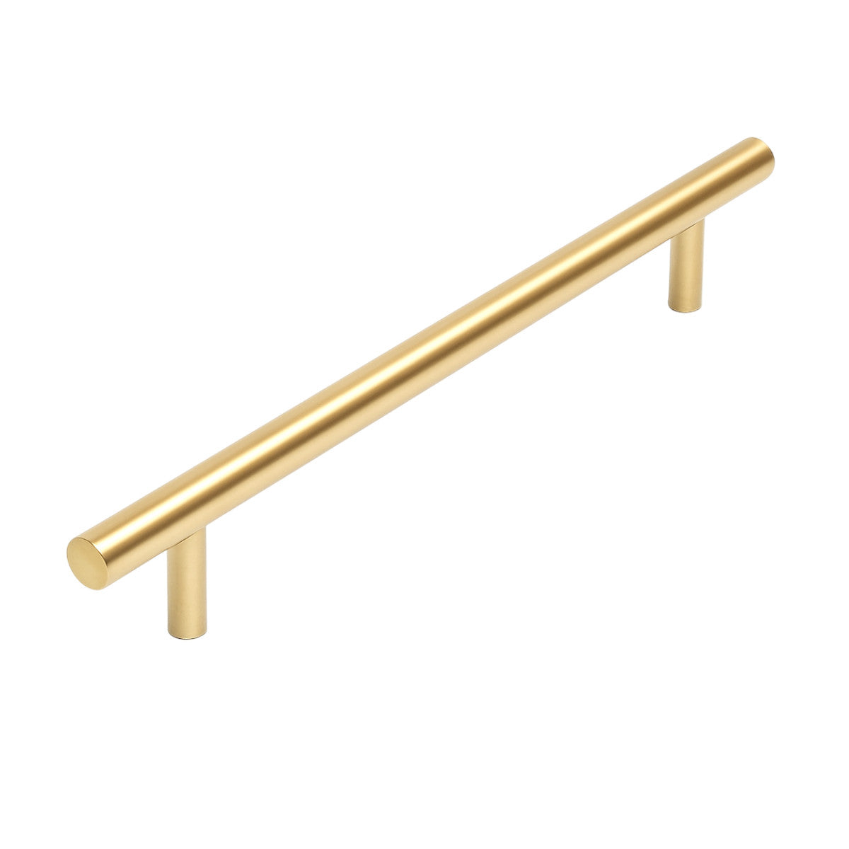 Cosmas 305-224BB Brushed Brass Euro Style Bar Pull