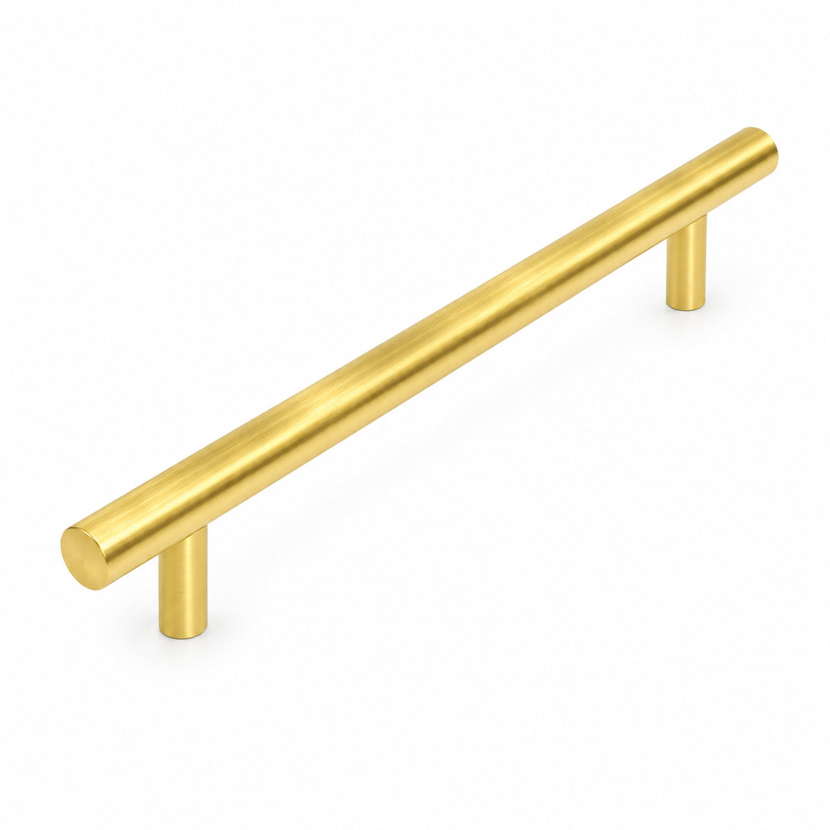 Cosmas 305-224BB Brushed Brass Euro Style Bar Pull
