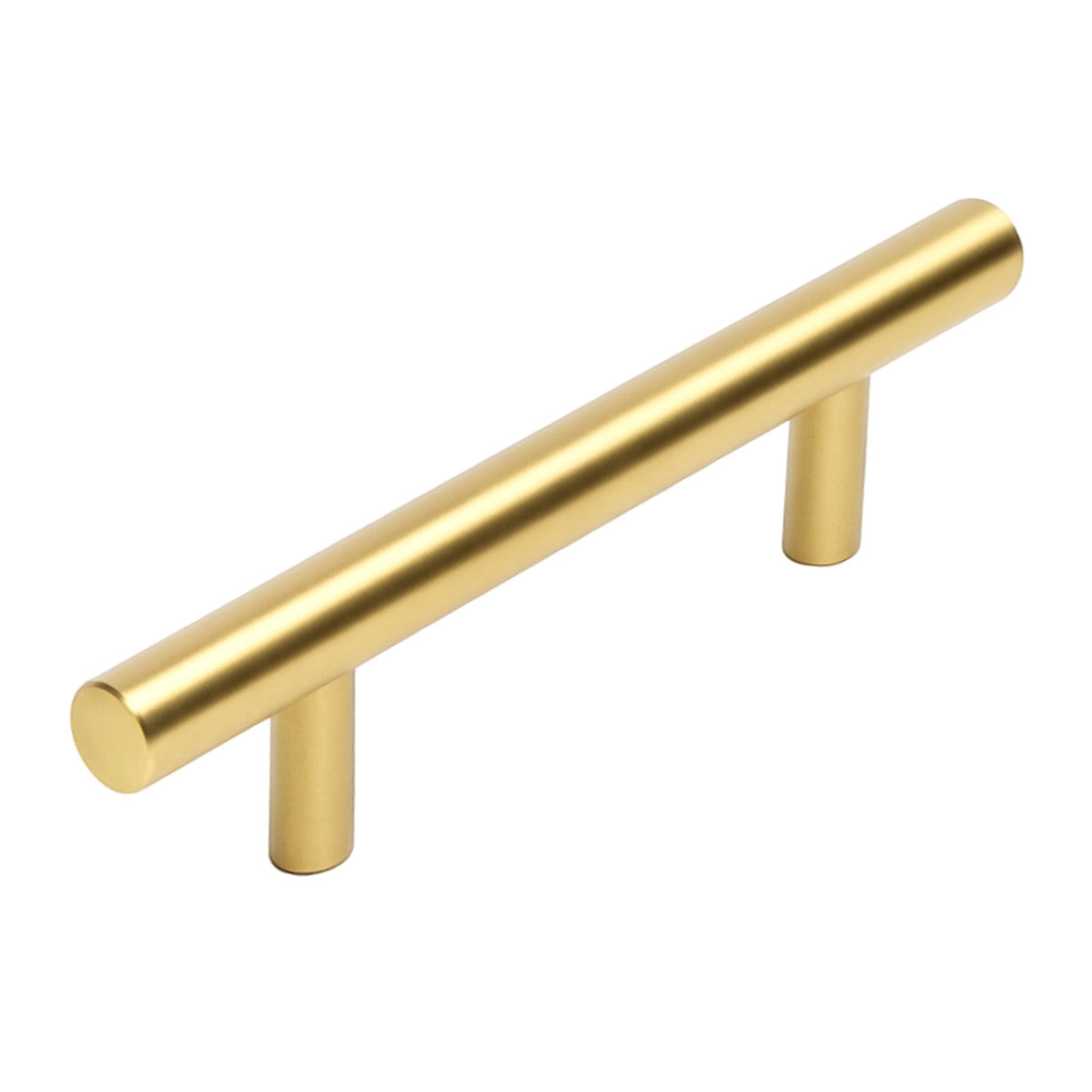 Cosmas 305-4BB Brushed Brass Euro Style Bar Pull