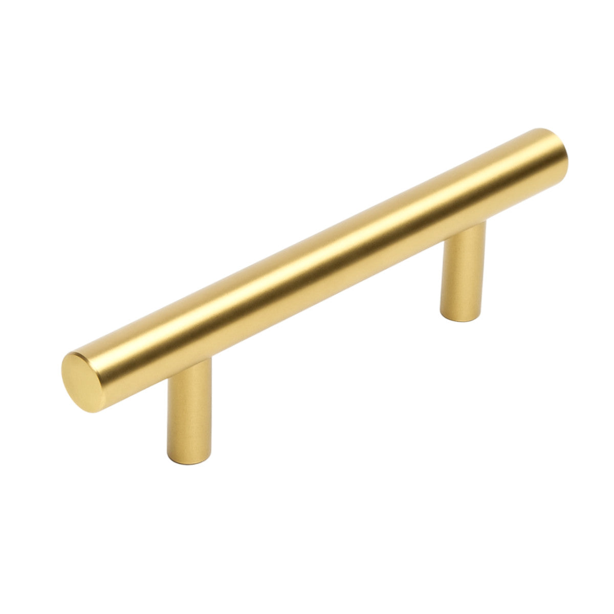 Cosmas 305-96BB Brushed Brass Euro Style Bar Pull