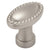Cosmas 4116SN Satin Nickel Oblong Rope Cabinet Knob