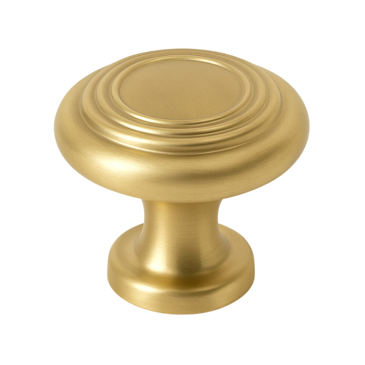 Cosmas 4122BB Brushed Brass Ring Cabinet Knob