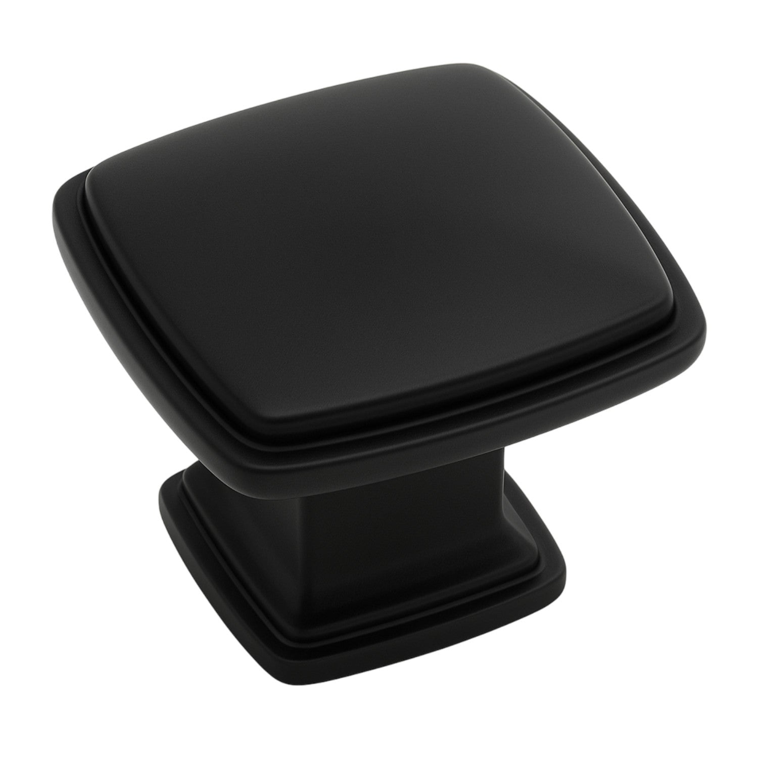 modern black dresser knobs Cosmas 10 Pack 4391FB Flat Black Modern Cabinet Hardware Knob