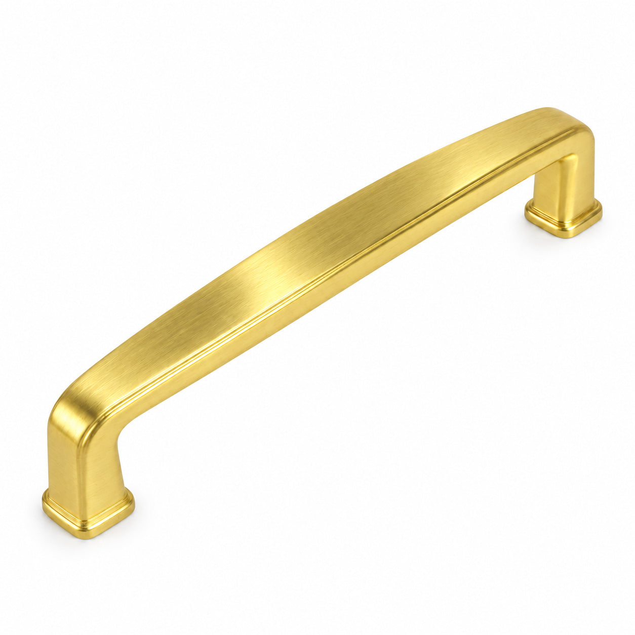 Cosmas 4392-128BB Brushed Brass Cabinet Pull