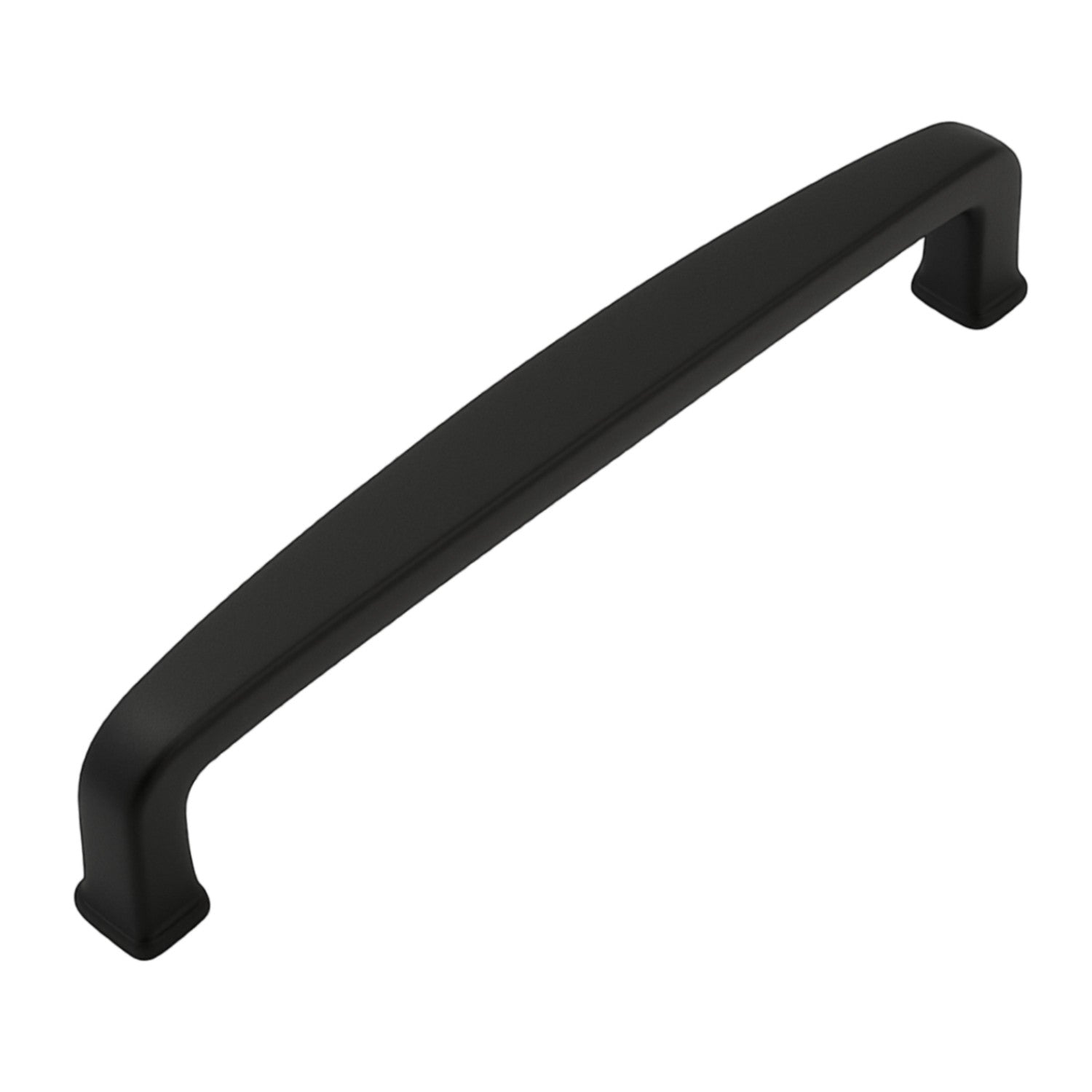 Cosmas 4392-128FB Flat Black Cabinet Pull