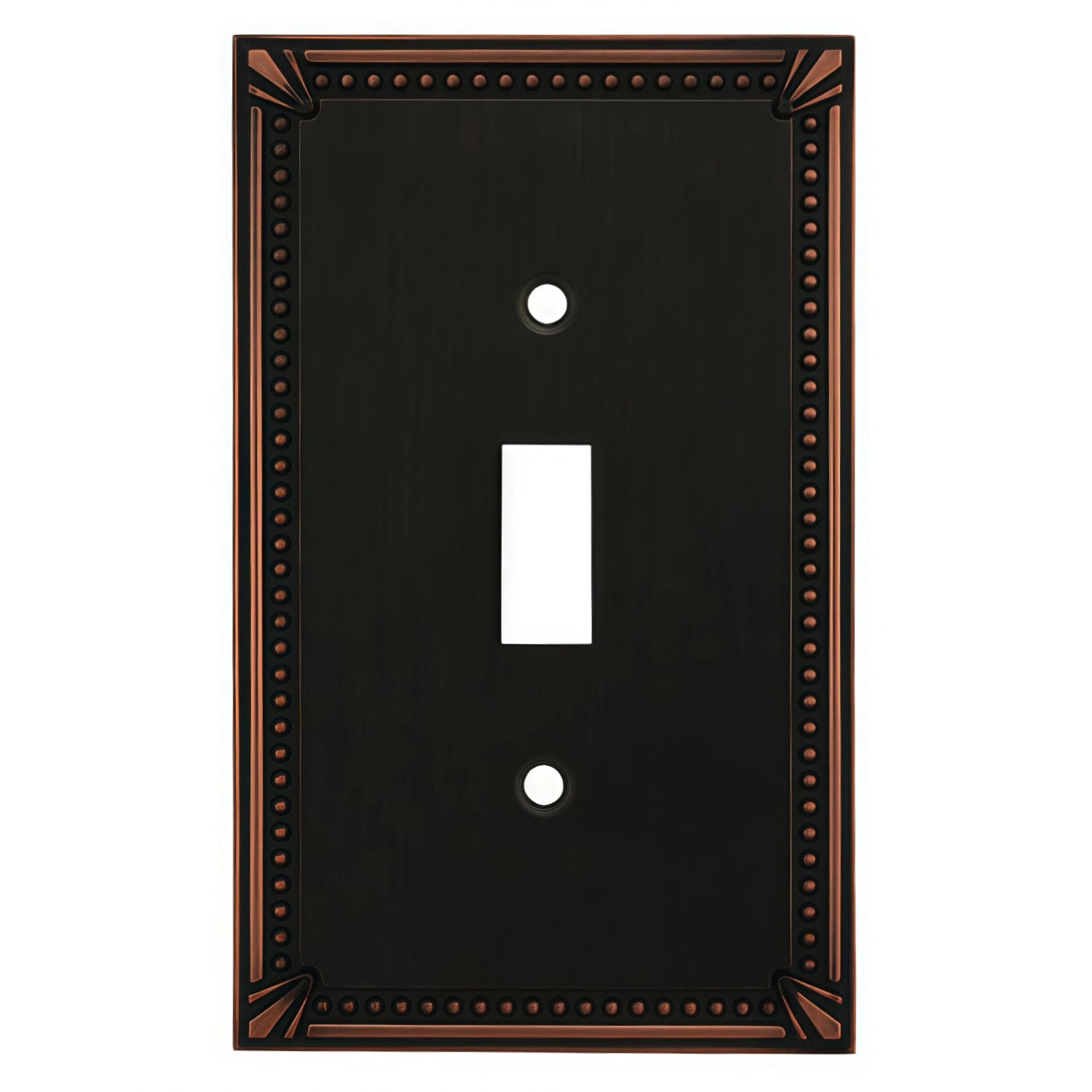 Cosmas 44055-ORB Oil Rubbed Bronze Single Toggle Switchplate Cover