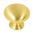 Cosmas 4950BB Brushed Brass Cabinet Knob