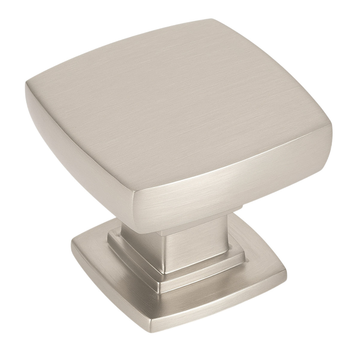 Cosmas 5232SN Satin Nickel Square Contemporary Cabinet Knob