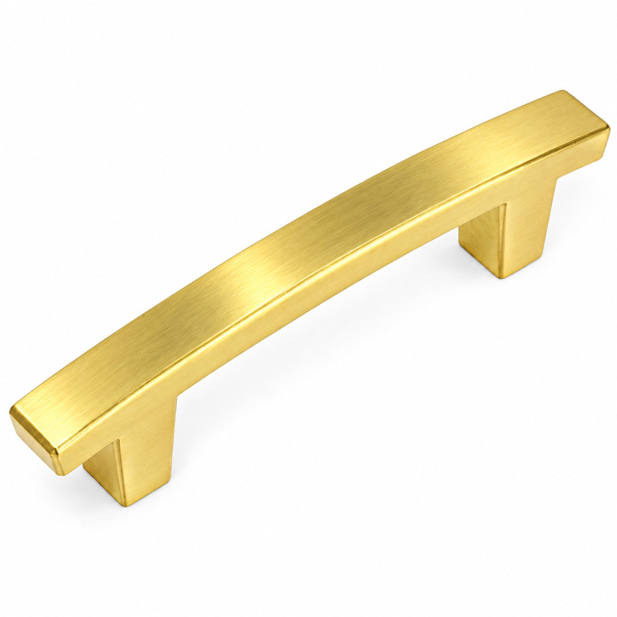 Cosmas 5235BB Brushed Brass Contemporary Arch Cabinet Pull
