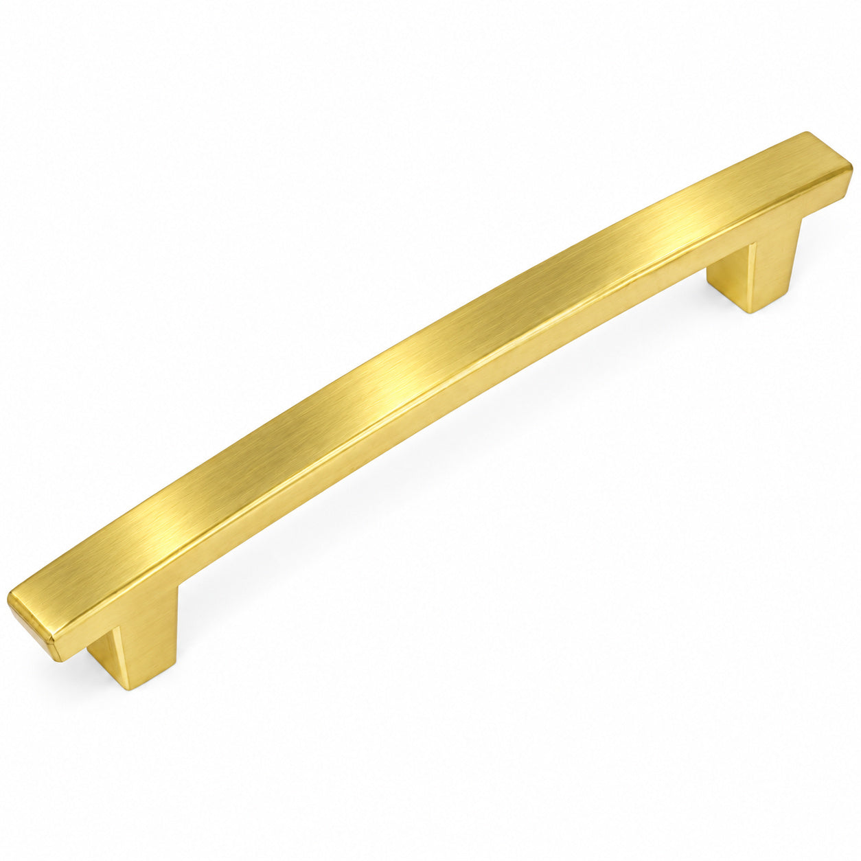 Cosmas 5239BB Brushed Brass Contemporary Arch Cabinet Pull