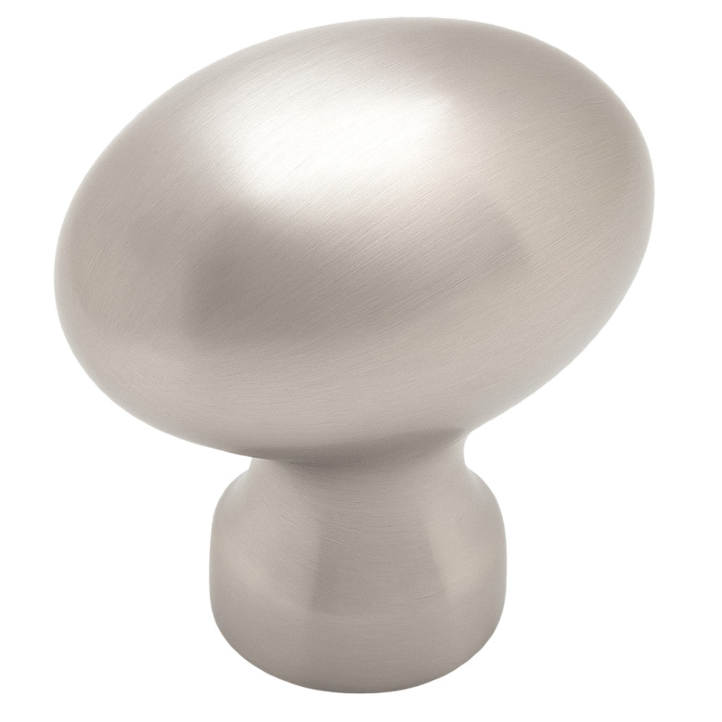 Cosmas 6022SN Satin Nickel Large Oval Cabinet Knob