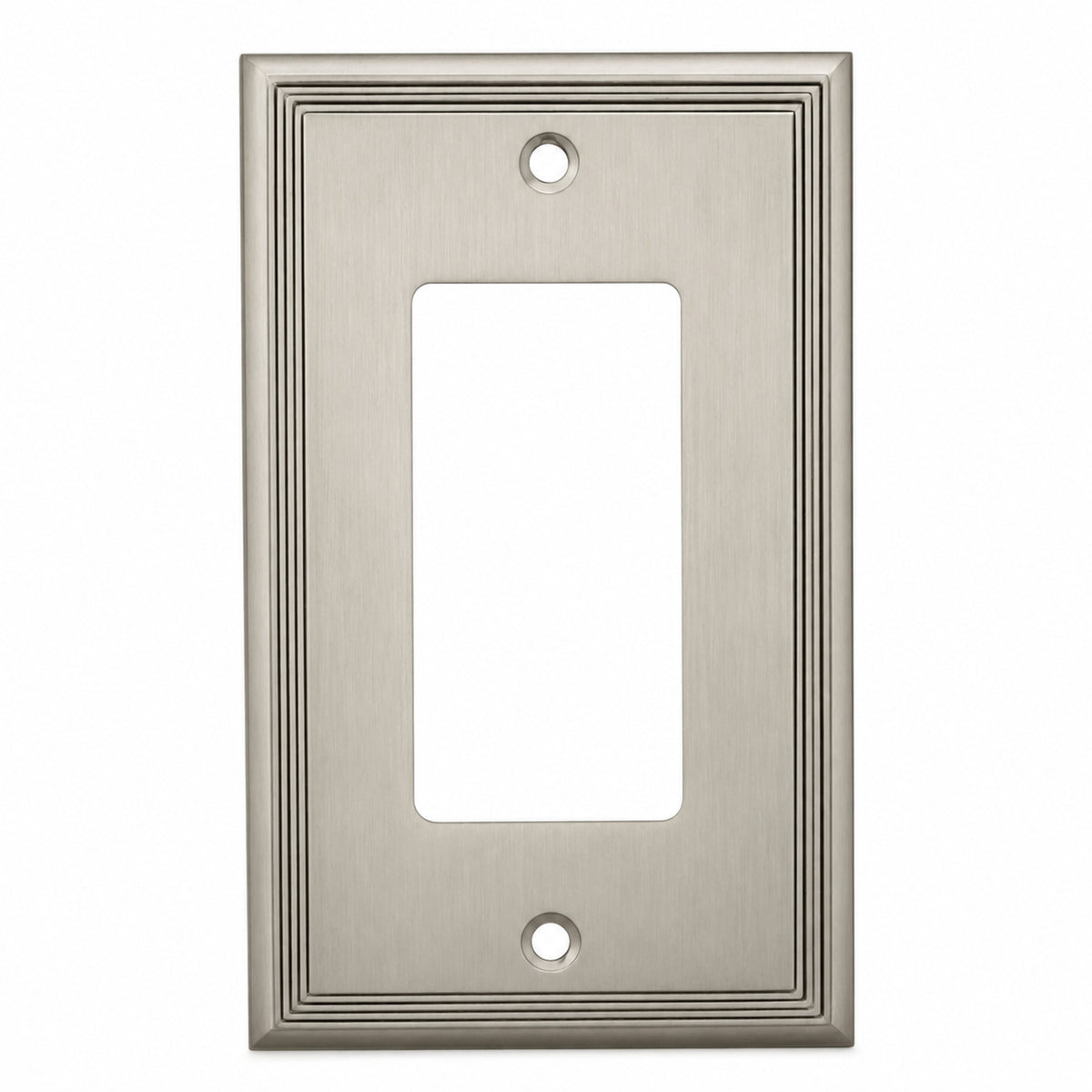 Cosmas 65000-SN Satin Nickel Single GFCI / Decora Wall Plate