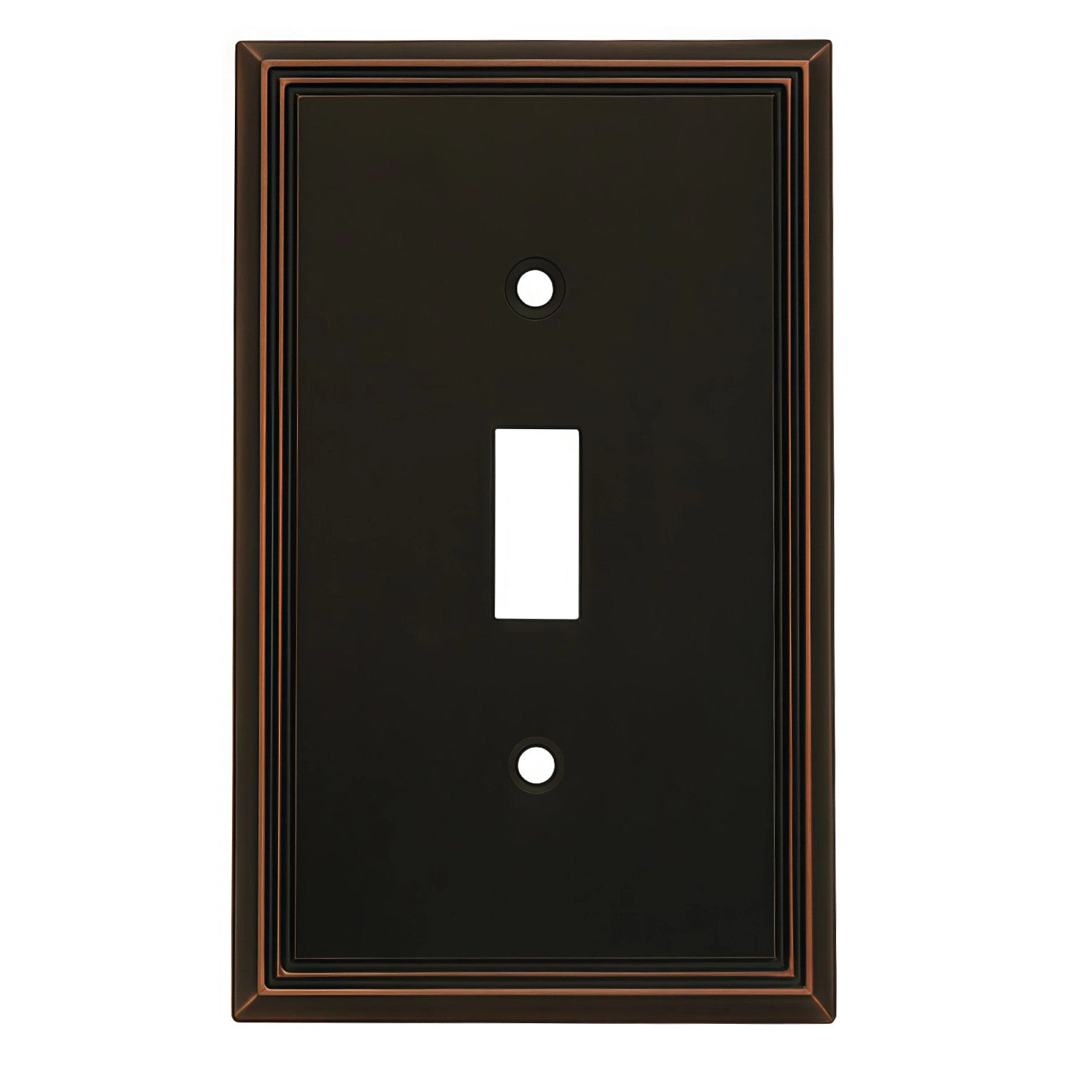 Cosmas 65003-ORB Oil Rubbed Bronze Single Toggle Switchplate Cover