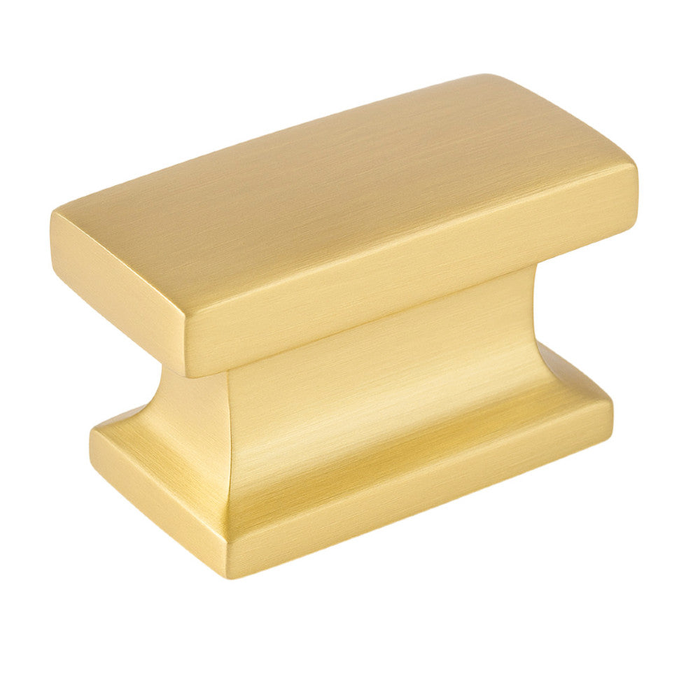 Cosmas 701BB Brushed Brass Contemporary Cabinet Knob