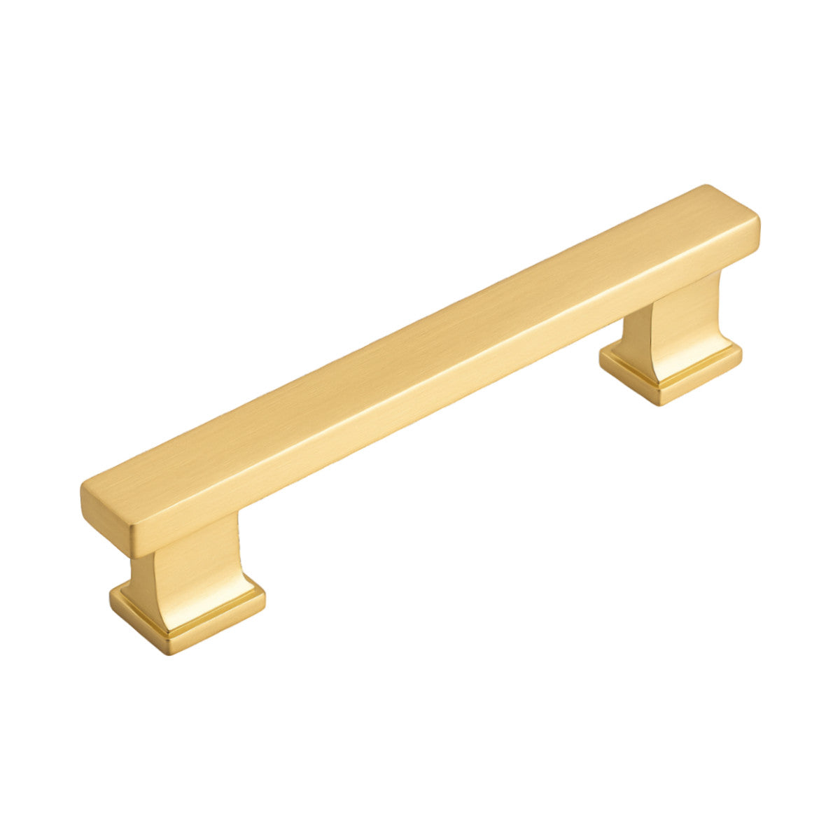 Cosmas 702-3.5BB Brushed Brass Contemporary Cabinet Pull