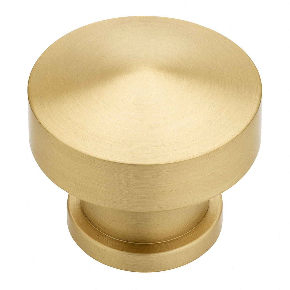 Cosmas 704BB Brushed Brass Round Contemporary Cabinet Knob