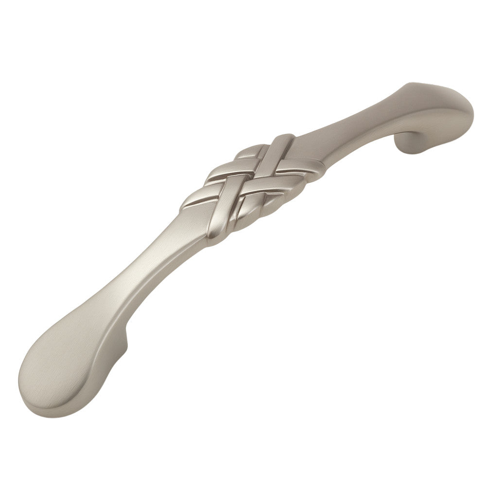 Cosmas 7063SN Satin Nickel Braided Cabinet Pull
