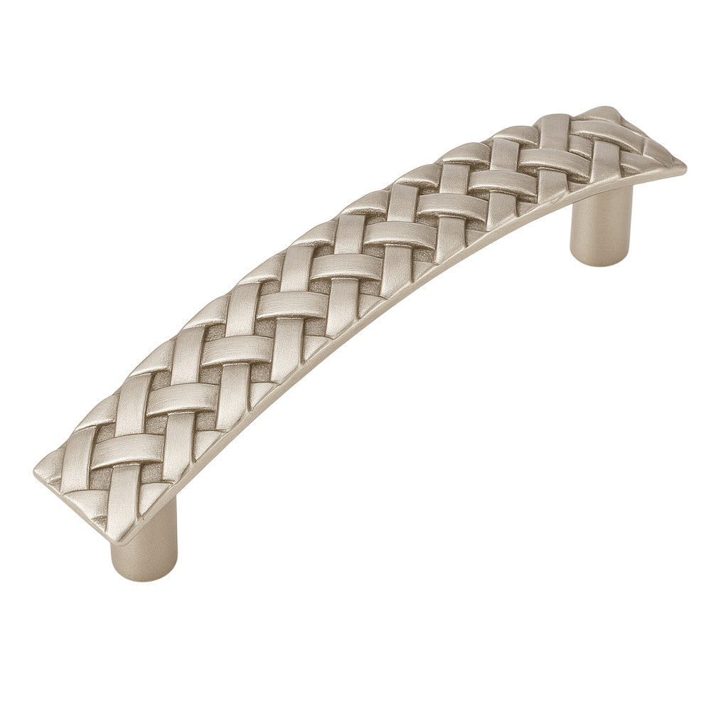 Cosmas 7066SN Satin Nickel Braided Cabinet Pull