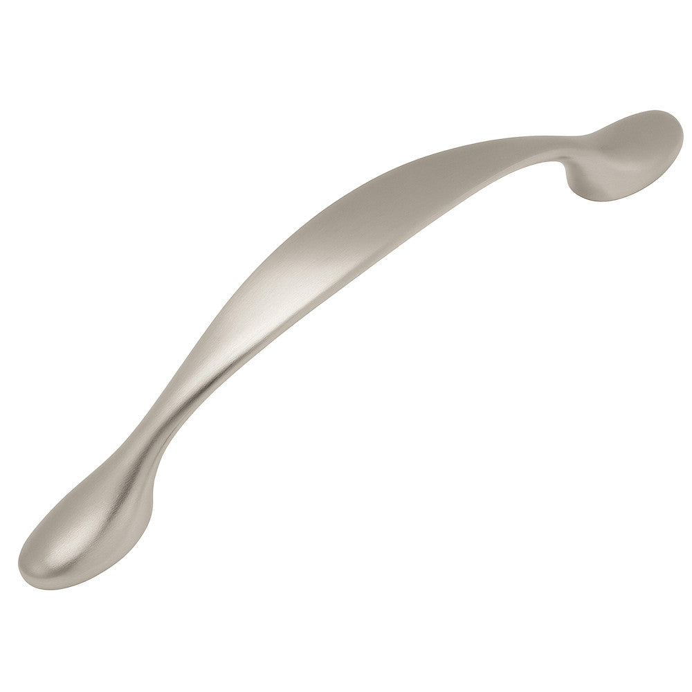 Cosmas 7325-128SN Satin Nickel Cabinet Pull