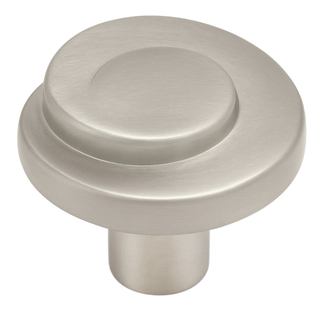 Cosmas 775SN Satin Nickel Swirl Cabinet Knob