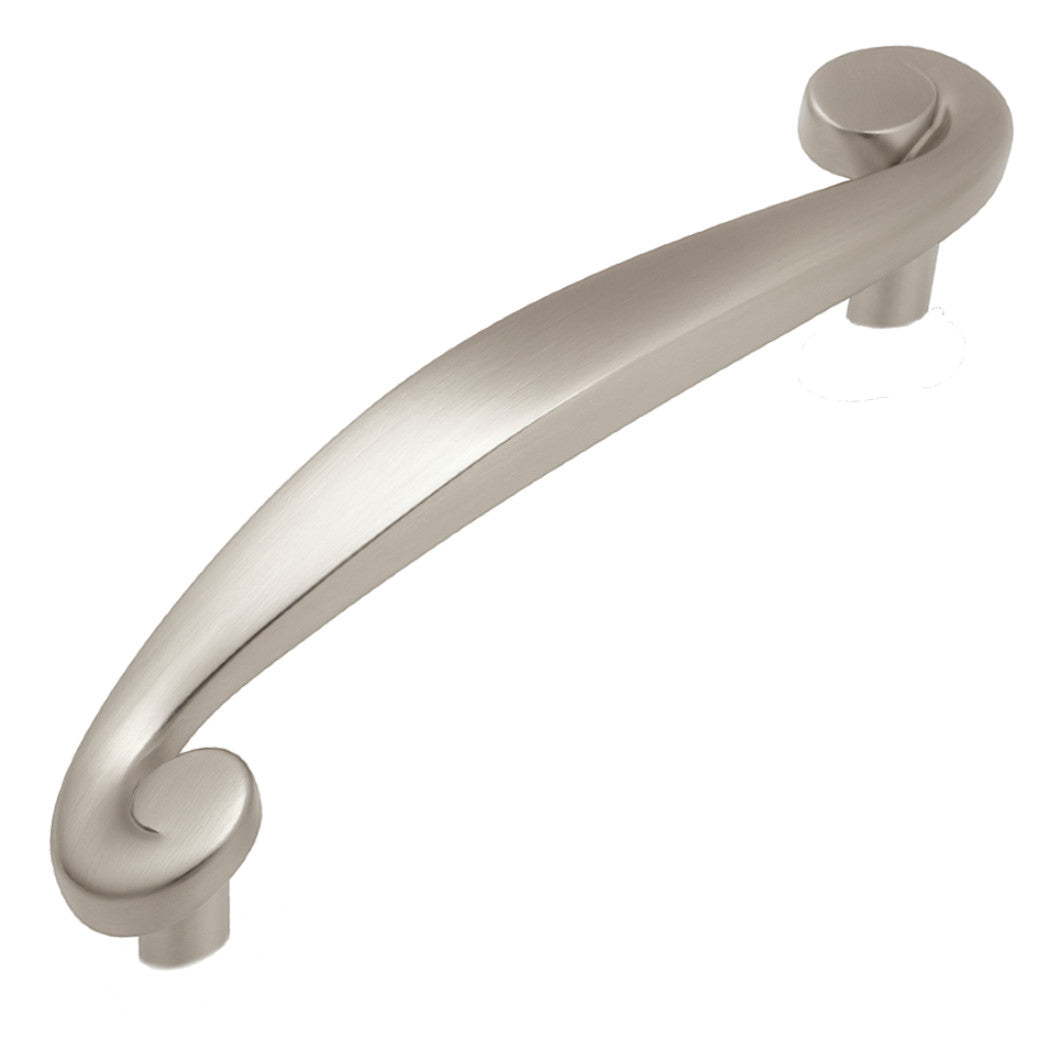 Cosmas 776SN Satin Nickel Swirl Cabinet Pull