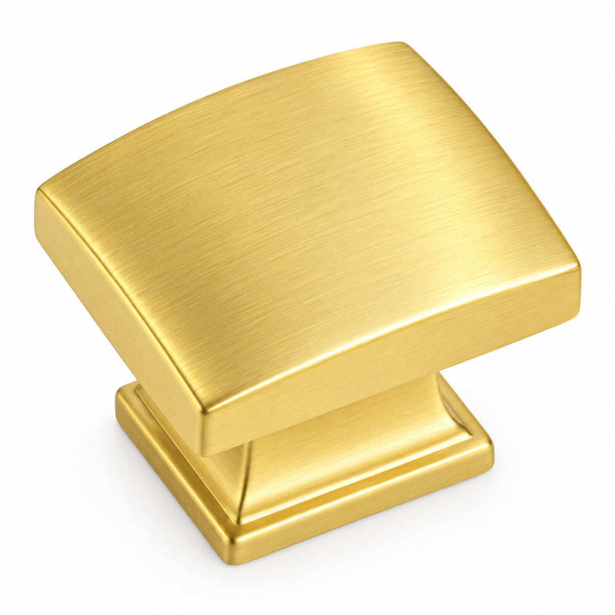 Cosmas 8105BB Brushed Brass Contemporary Cabinet Knob