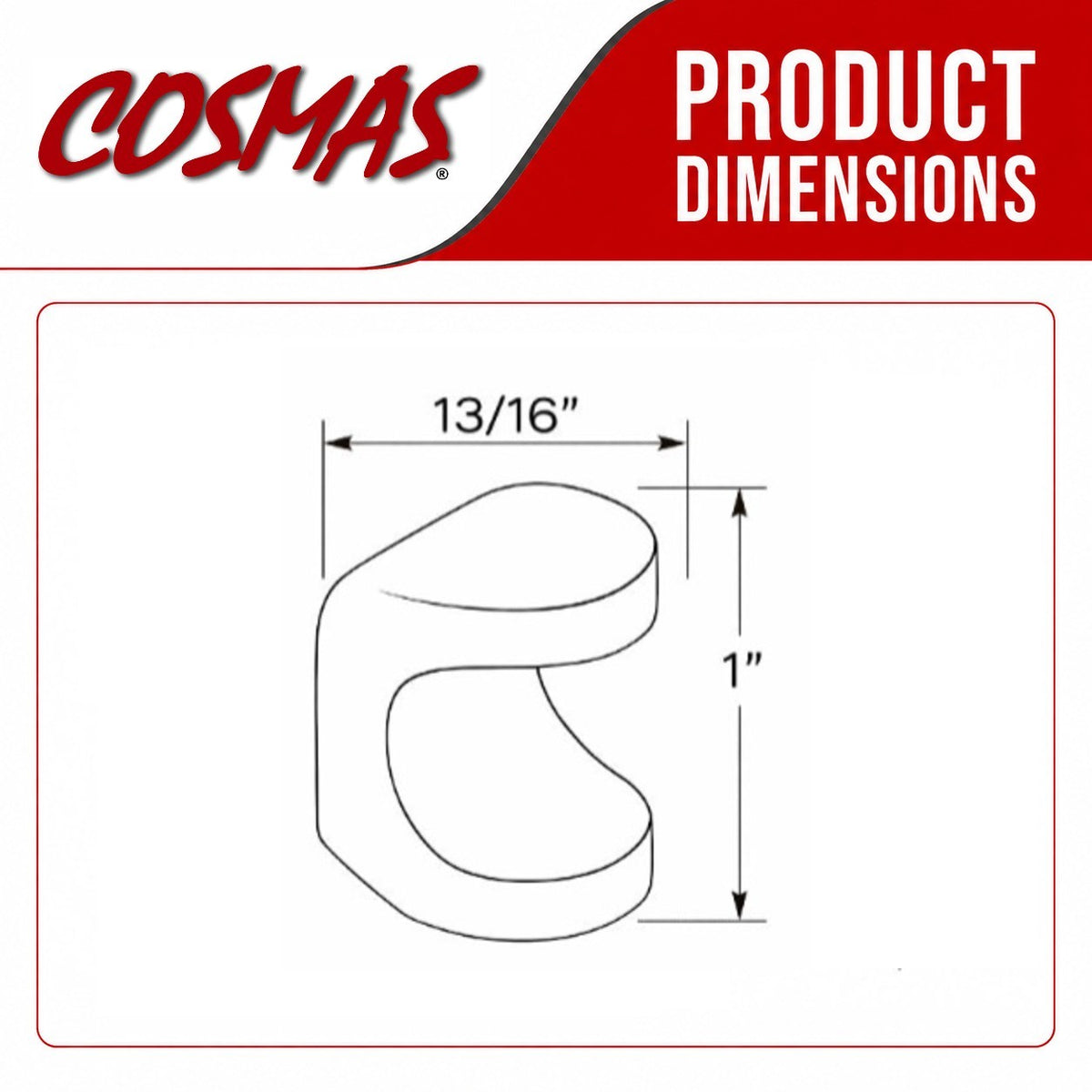 Cosmas 8798ORB Oil Rubbed Bronze Cabinet Knob