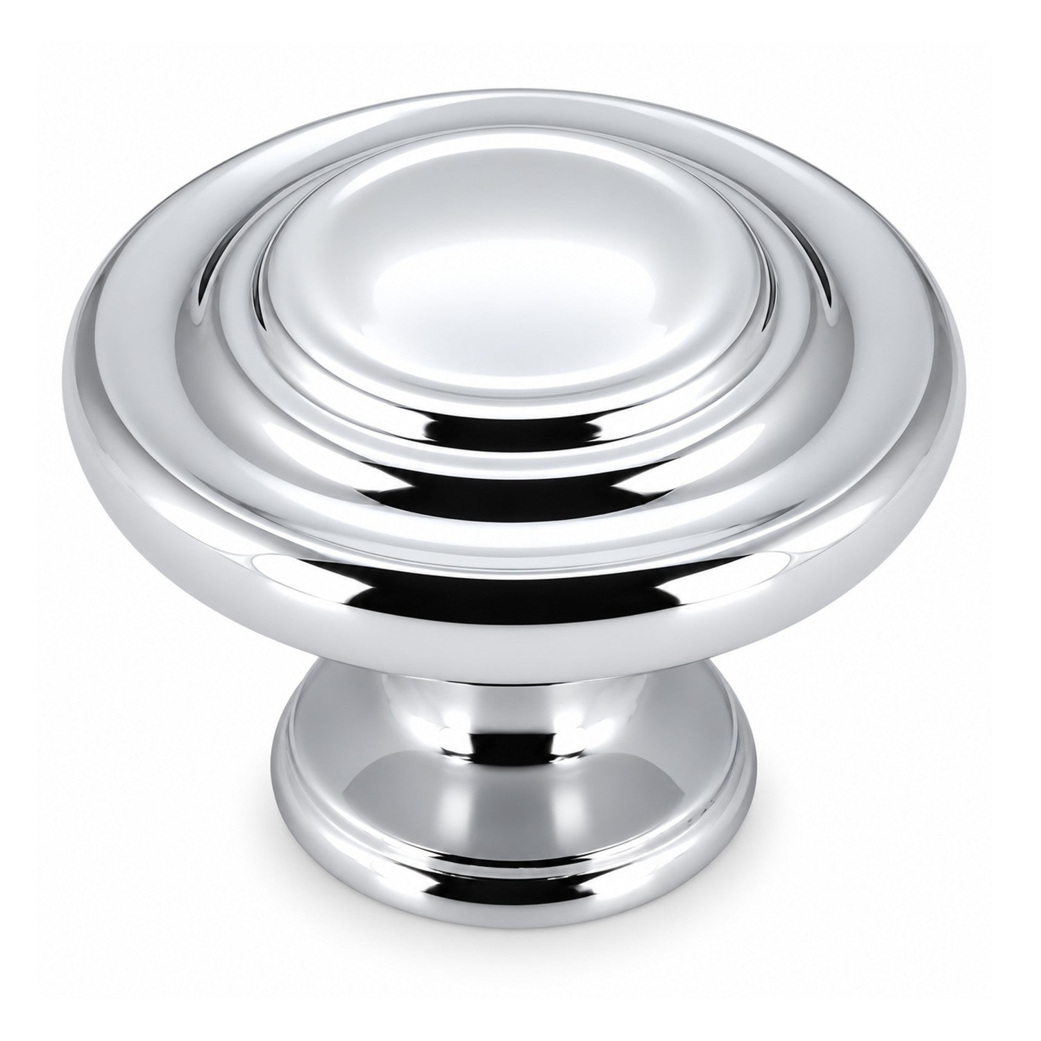 Cosmas 9971CH Polished Chrome 3 Ring Cabinet Knob