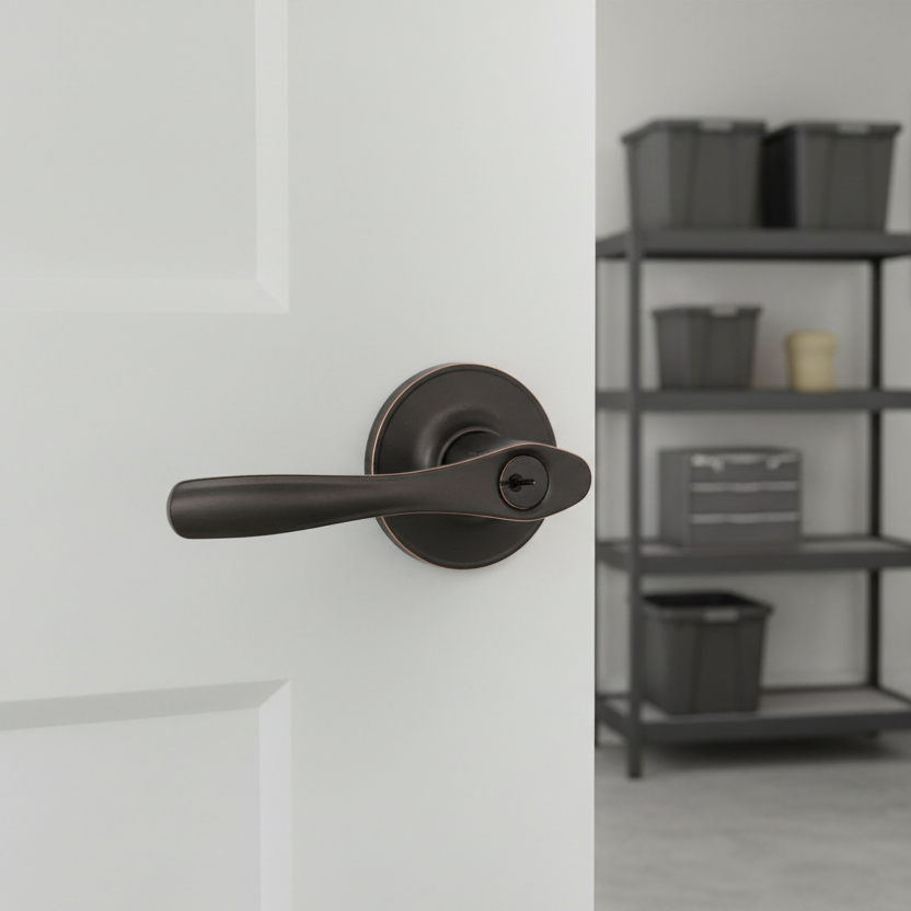 Cosmas 30 Series Oil Rubbed Bronze Entry Door Lever