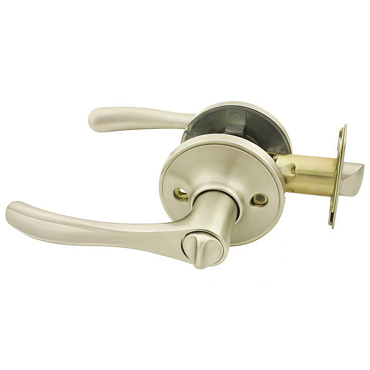 Cosmas 30 Series Satin Nickel Privacy Door Lever