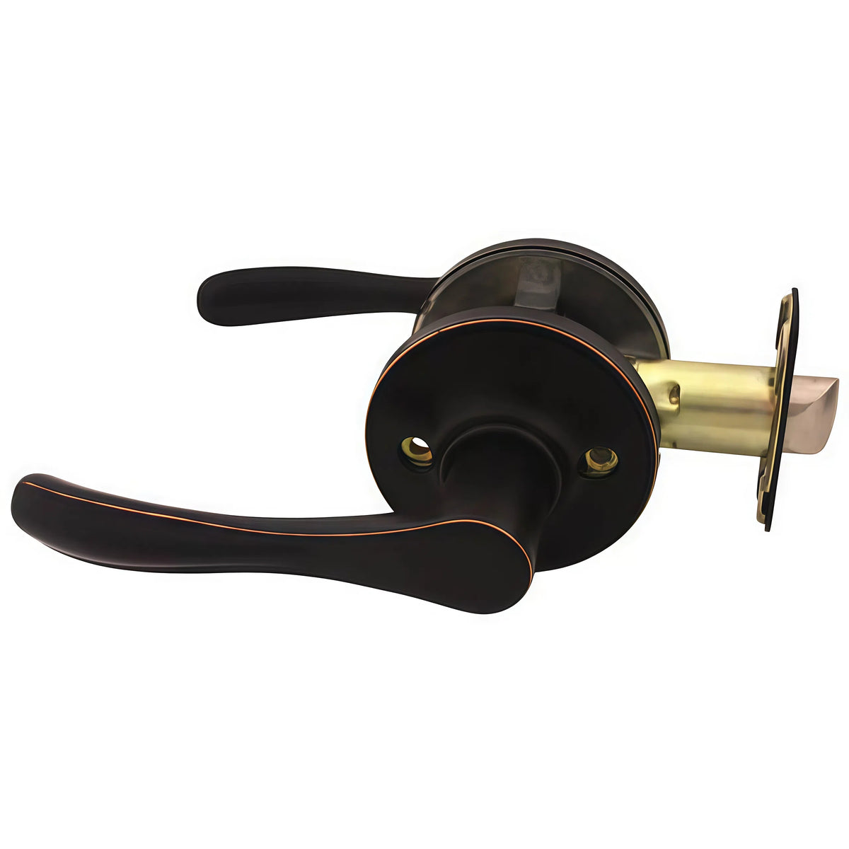Cosmas 30 Series Oil Rubbed Bronze Passage Door Lever