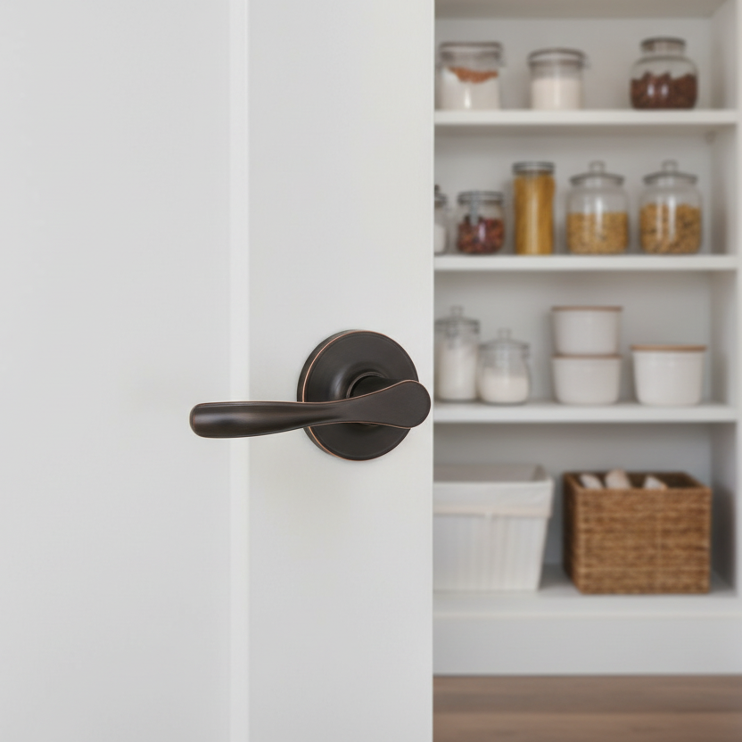 Cosmas 30 Series Oil Rubbed Bronze Passage Door Lever