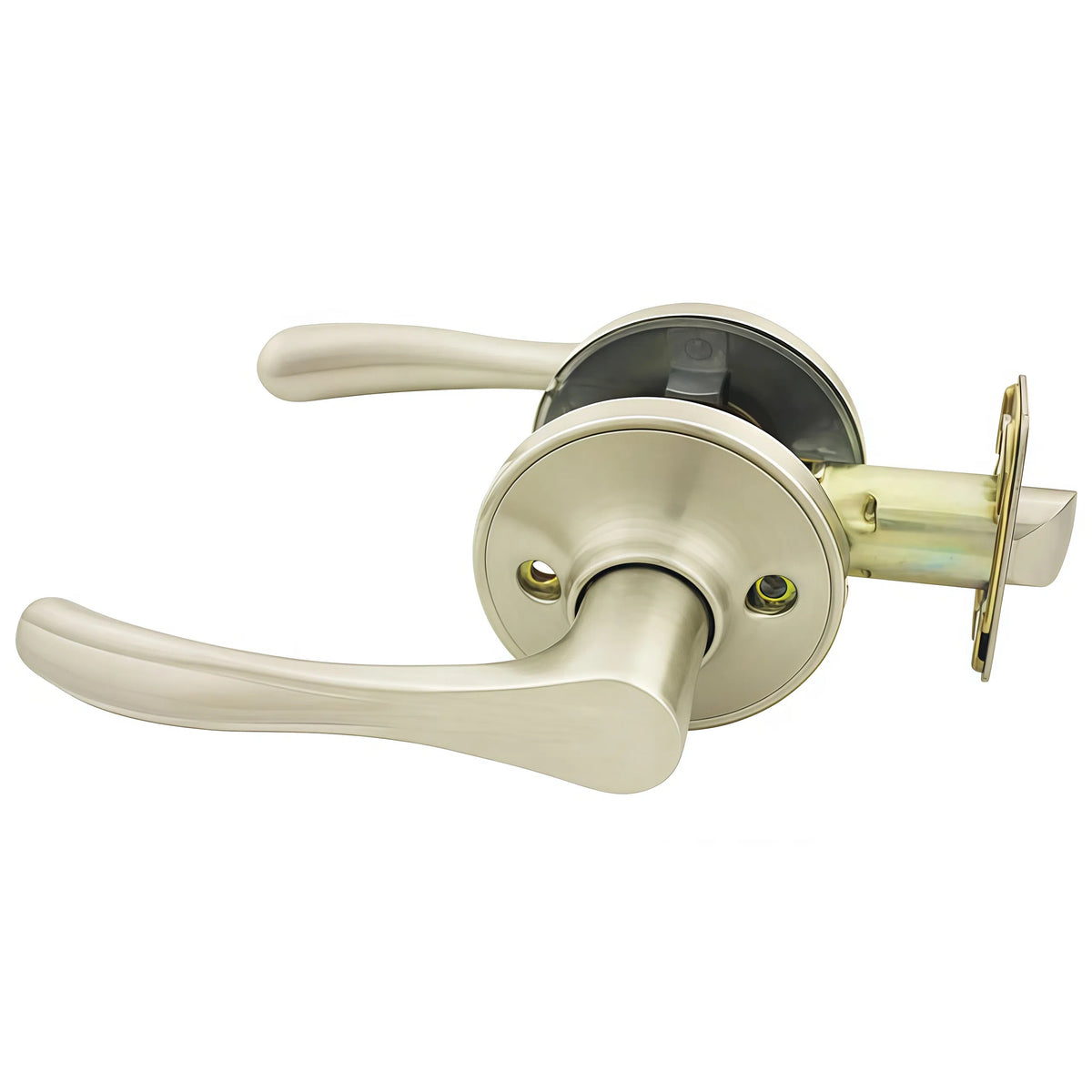 Cosmas 30 Series Satin Nickel Passage Door Lever