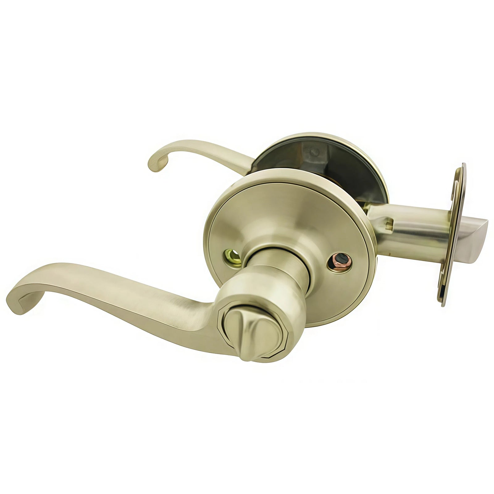 Cosmas 50 Series Satin Nickel Privacy Door Lever