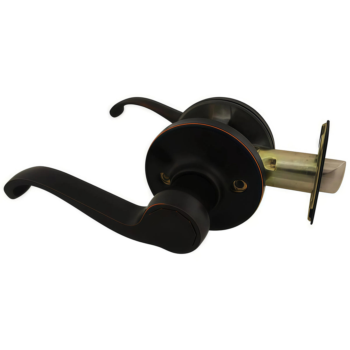 Cosmas 50 Series Oil Rubbed Bronze Passage Door Lever