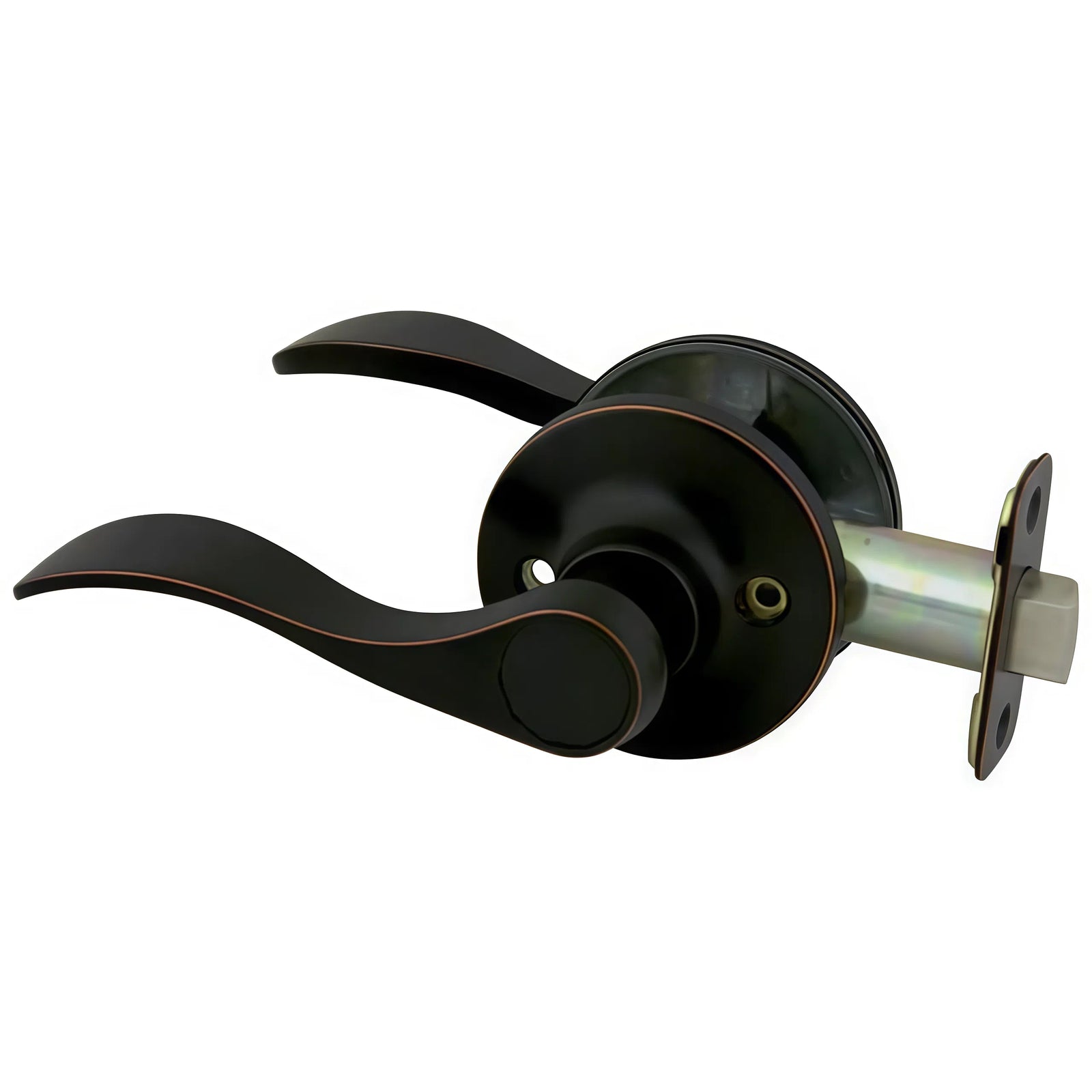 Cosmas 80 Series Oil Rubbed Bronze Passage Door Lever