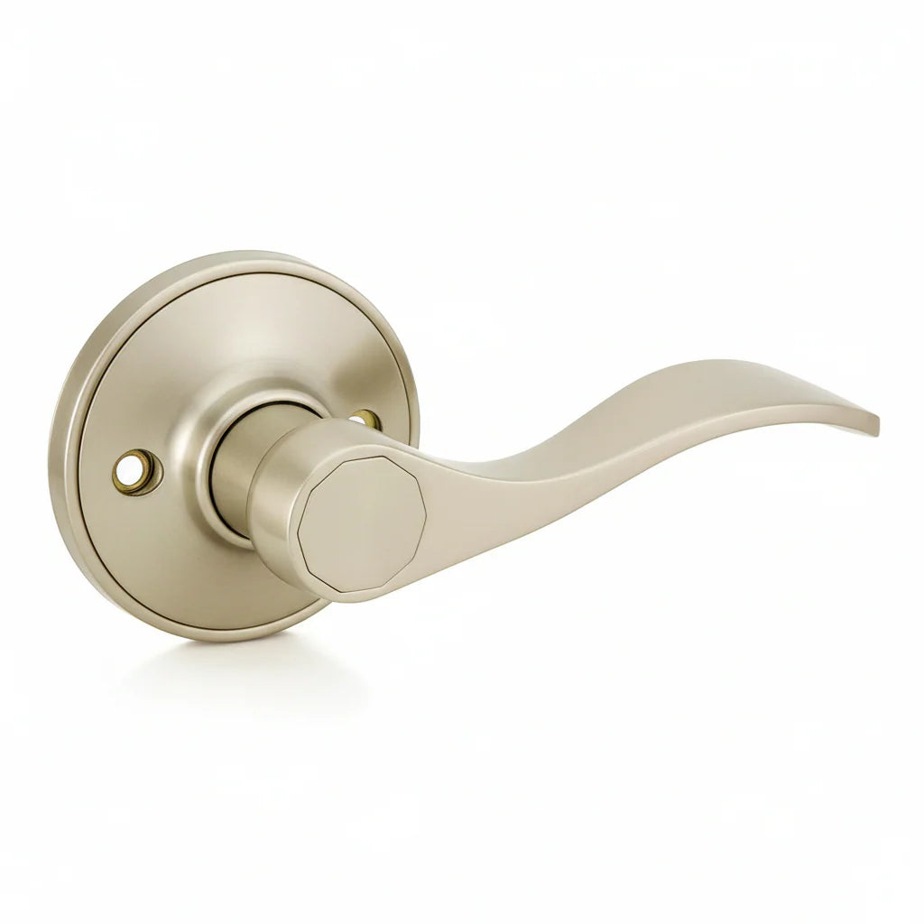 Cosmas 80 Series Satin Nickel Right-Hand Dummy Door Lever