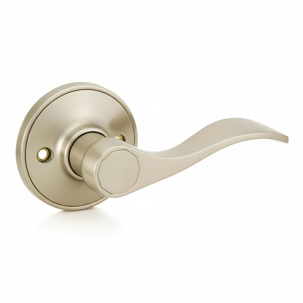 Cosmas 80 Series Satin Nickel Right-Hand Dummy Door Lever